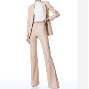 Alice & Olivia Blazer, Bra, Pant Set + Matching B-Low The Belt